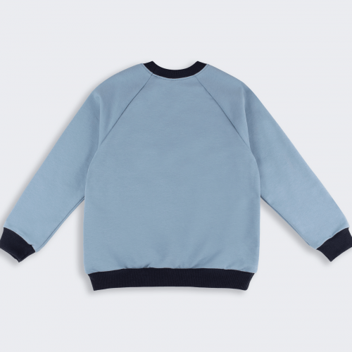 Спортивный костюм детский Bembi 2 - 6 лет Трикотаж двунитка Синий/Голубой КС803