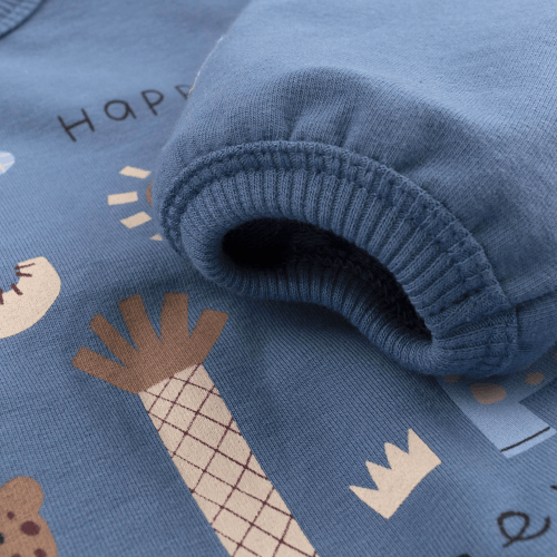 Детский костюм Bembi 6 - 12 мес Трикотаж двунитка Синий КС807