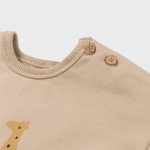 Детский костюм Bembi 6 - 12 мес Трикотаж двунитка Бежевый КС807