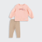 Детский костюм Bembi 9 - 18 мес Интерлок Абрикосовый/Бежевый КС808