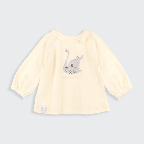 Детский костюм Bembi 3 - 12 мес Интерлок Молочный/Абрикосовый КС809