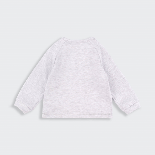 Детский костюм Bembi 3 - 12 мес Интерлок Серый меланж/Горчичный КС812