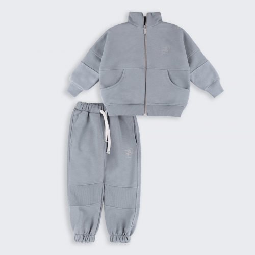 Спортивный костюм детский Bembi 1,5 - 5 лет Трикотаж тринитка Серый КС845