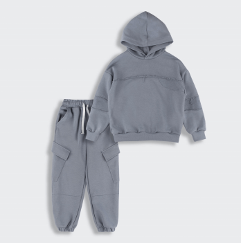 Спортивный костюм детский Bembi 6 - 13 лет Трикотаж тринитка Серый КС847