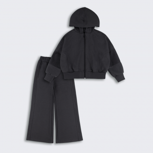 Спортивный костюм детский Bembi 6 - 13 лет Трикотаж тринитка Черный КС848