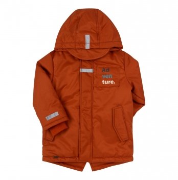 Демисезонная куртка для мальчика Bembi 1 - 3 года Плащевка Терракотовый КТ242