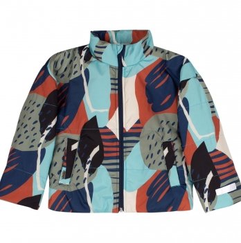 Демисезонная куртка для девочки Bembi 4 - 6 лет Плащевка Бирюзовый КТ256