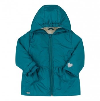 Демисезонная куртка для девочки Bembi 1 - 3 лет Плащевка Бирюзовый КТ261