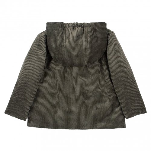 Демисезонная куртка для девочки Bembi 1 - 3 лет Вельвет Хаки КТ263