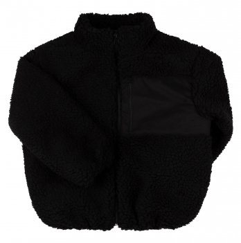 Демисезонная куртка для детей Bembi 7 - 11 лет Искуственный мех Черный КТ293