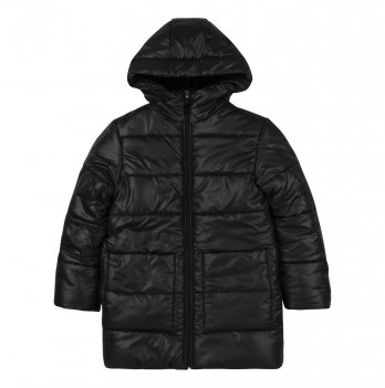 Зимняя куртка на девочку Bembi 7 - 13 лет Водоотталкивающая плащевка Черный КТ305