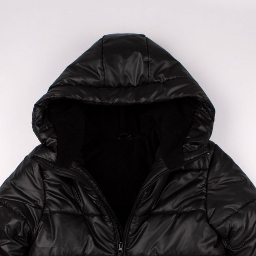 Зимняя куртка на девочку Bembi 7 - 13 лет Водоотталкивающая плащевка Черный КТ305