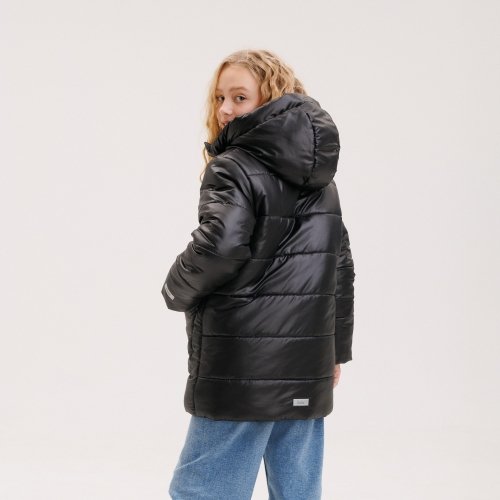 Зимняя куртка на девочку Bembi 7 - 13 лет Водоотталкивающая плащевка Малиновый КТ305