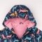 Куртка демисезонная детская Bembi Autumn 2023 1 - 1,5 лет Плащевка Синий/Розовый КТ314