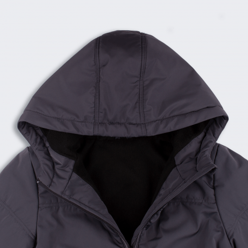 Демисезонная куртка детская Bembi 5 - 8 лет Плащевка Серый КТ322