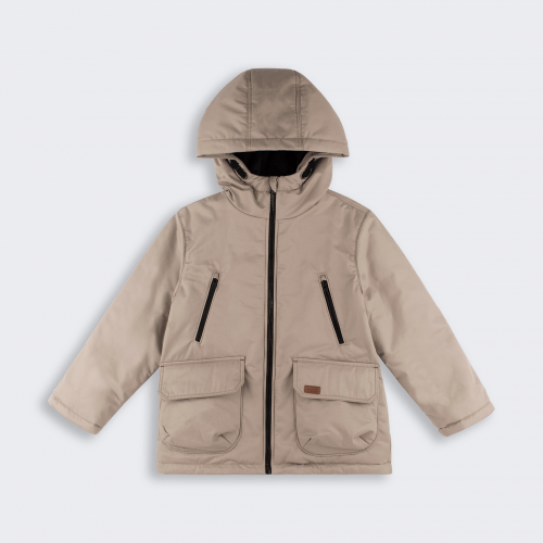 Куртка демисезонная детская Bembi 7 - 13 лет Плащевка Бежевый G00 КТ325