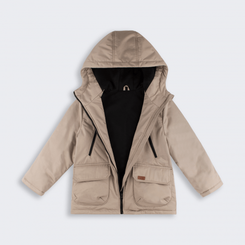 Куртка демисезонная детская Bembi 7 - 13 лет Плащевка Бежевый G00 КТ325