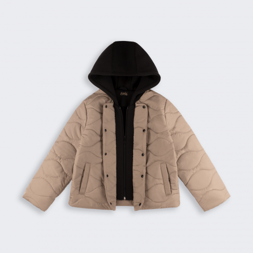 Куртка демисезонная детская Bembi 6 - 13 лет Плащевка Бежевый GY0 КТ336