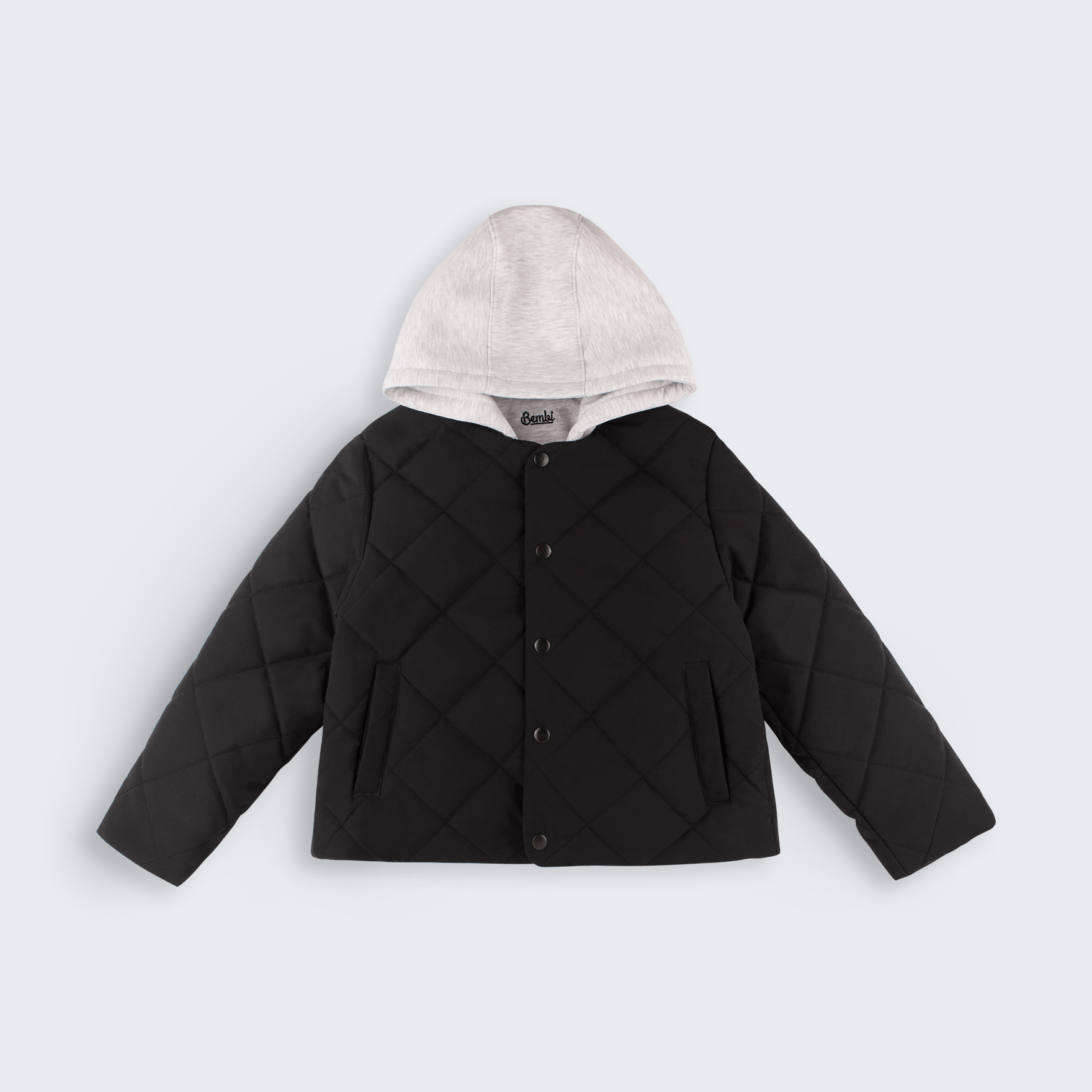 Куртка демисезонная детская Bembi 6 - 13 лет Плащевка Черный YX0 КТ336