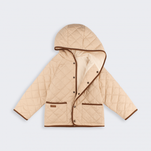 Куртка демисезонная детская Bembi 1,5 - 5 лет Плащевка Молочный 200 КТ338