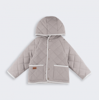 Куртка демисезонная детская Bembi 1,5 - 5 лет Плащевка Серый X00 КТ338