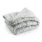 Одеяло зимнее евро двуспальное Руно Grey Braid 200х220 см Серый Р322.52_Grey Braid