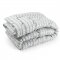 Одеяло зимнее евро двуспальное Руно Grey Braid 200х220 см Серый Р322.52_Grey Braid