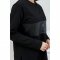 Лонгслив для беременных и кормящих Lullababe Mexico Black Черный LB06MX136