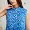Летнее платье для беременных и кормящих Lullababe Sofia Blue Синий LB04SF127
