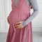 Сарафан для беременных Lullababe Rome Розовый LB05RM124
