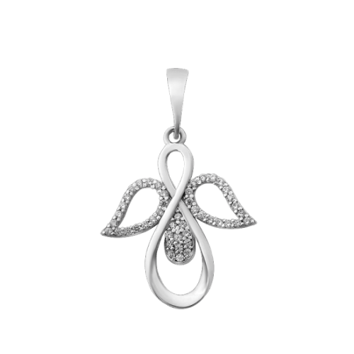 Кулон серебряный UD Kashtan с фианитами ЛК-0297р