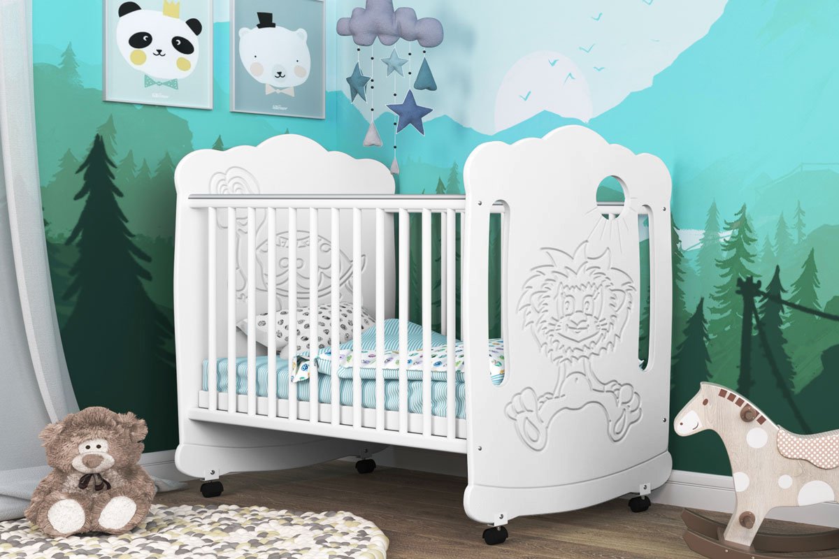 Детская кроватка СидиМ Львенок Baby Cot Lvenok Детская кроватка СидиМ Львенок Baby Cot Lvenok