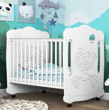 Детская кроватка СидиМ Львенок Baby Cot Lvenok
