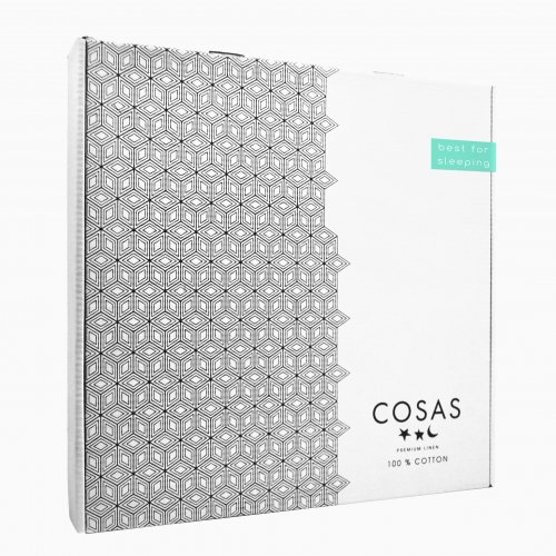 Комплект постельного белья Cosas Дино синий 3 предмета