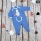 Человечек для новорожденных Magbaby Снеговик 0 - 12 мес Голубой 106238