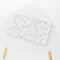 Муслиновая пеленка для детей ELA Textile&Toys Мазки Муслин Белый/Серый/Голубой 100х80 см MD002FS