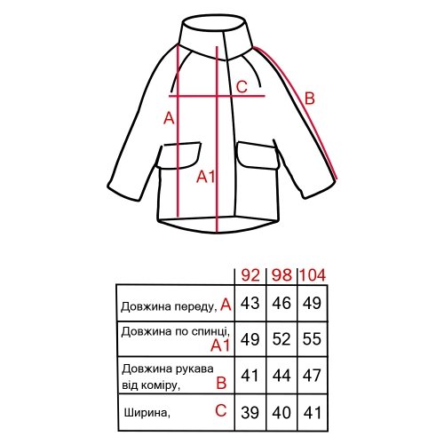 Зимняя куртка парка детская с опушкой ДоРечі Йети 2 - 5 лет Синий 2061