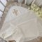 Крыжма для крещения BetiS Ніжність перлин Махра Молочный/Бежевый 75х100 см 27688496