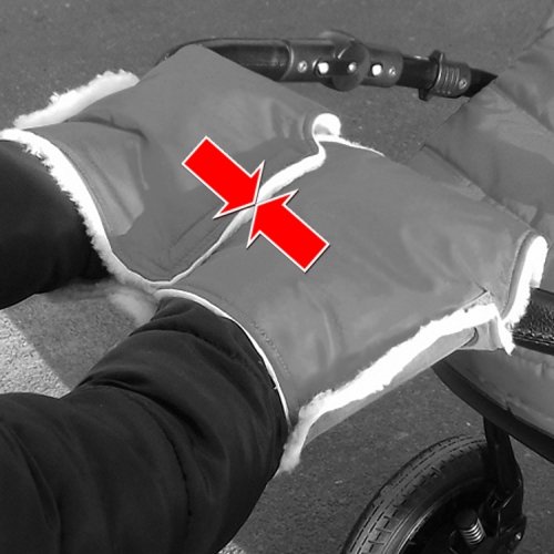Муфта на коляску для рук Ontario Baby Winter Muff Черный ART-0000589