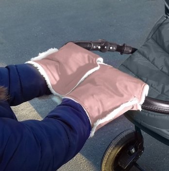 Муфта на коляску для рук Ontario Baby Winter Muff Розовый ART-0000295