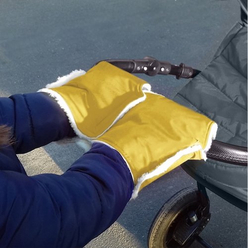 Муфта на коляску для рук Ontario Baby Winter Muff Желтый ART-0000297