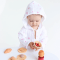 Муслиновая туника детская ELA Textile&Toys Сердечки 1 - 7 лет Муслин Белый/Розовый MT001HT
