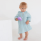 Муслиновая туника детская ELA Textile&Toys 1 - 2 лет Муслин Голубой MT001BL
