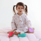 Муслиновая туника детская ELA Textile&Toys Мороженное 1 - 2 лет Муслин Белый/Розовый/Бежевый MT001IC