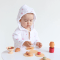 Муслиновая туника детская ELA Textile&Toys Сердечки 1 - 7 лет Муслин Белый/Розовый MT001HT