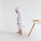 Муслиновая туника детская ELA Textile&Toys Сердечки 1 - 7 лет Муслин Белый/Розовый MT001HT