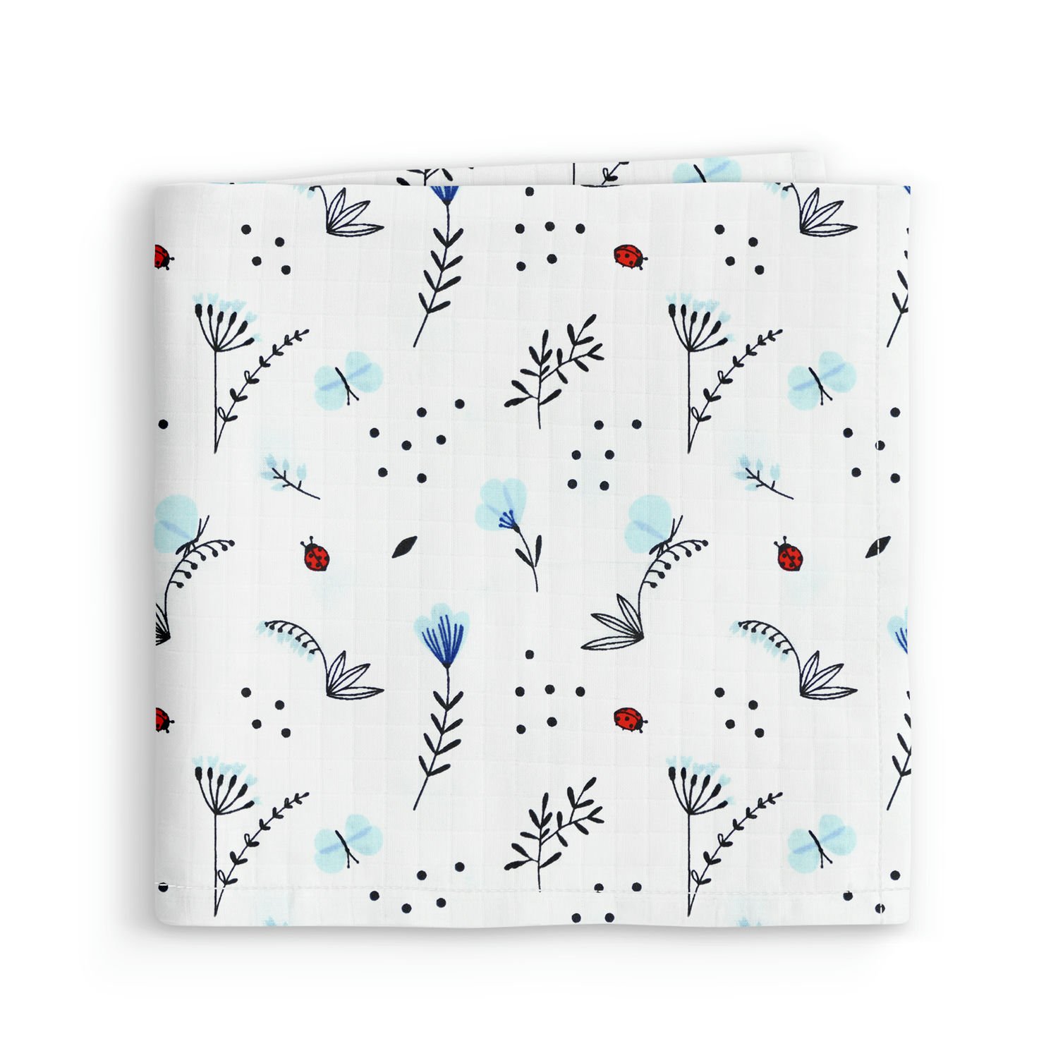 Муслиновая пеленка для детей Cosas Голубой Bush Light Blue