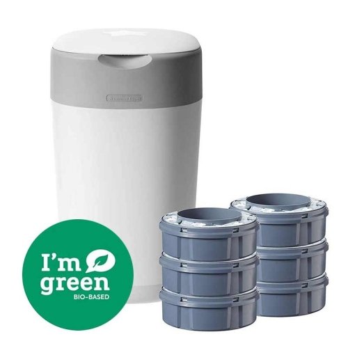 Накопитель подгузников Tommee Tippee Twist & Click + 6 сменных кассет TT0371