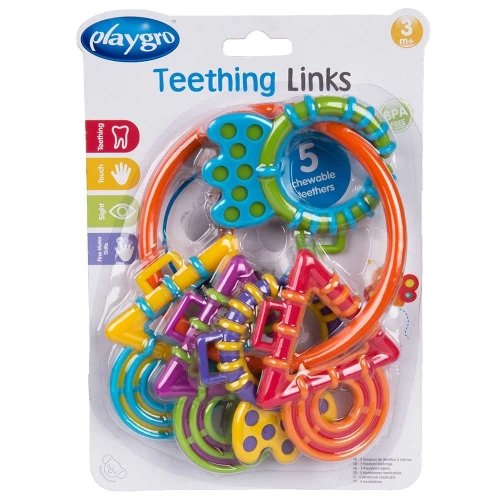 Прорезыватель для зубов Playgro Цепочка 3+ мес 4011459