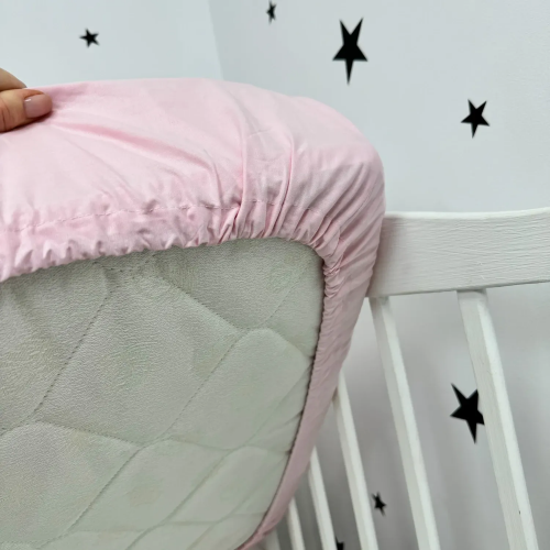 Детское постельное белье полуторное для подростков Oh My Kids Сказочные единорожки Бязь/Ранфорс Розовый ПБ-039-С